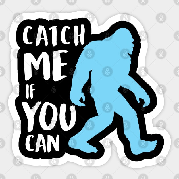 Catch me if you can Sticker by JameMalbie